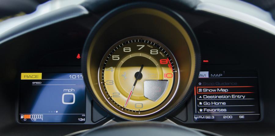 Панель приборов Ferrari F12tdf Tailor Made 2016 года  (NA) (фото 27 из 40)